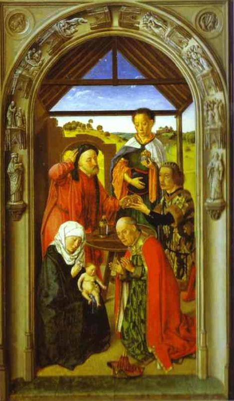 Dieric Bouts The Adoration of Magi.